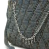 charm-d shopper Charm-D-Tote-väska i quiltad denim med argylemönster charm-d shopper Charm-D-Tote-väska i quiltad denim med argylemönster
