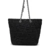 charm-d shopper m Charm-D-Tote-väska i quiltad denim charm-d shopper m Charm-D-Tote-väska i quiltad denim