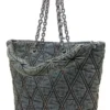 charm-d shopper m Charm-D-Tote-väska i quiltad denim charm-d shopper m Charm-D-Tote-väska i quiltad denim