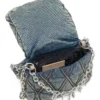 charm-d shoulder s Charm-D S-Liten handväska i quiltad denim charm-d shoulder s Charm-D S-Liten handväska i quiltad denim