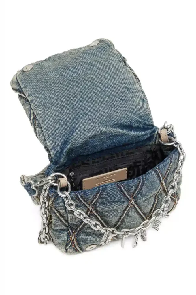 charm-d shoulder s Charm-D S-Liten handväska i quiltad denim charm-d shoulder s Charm-D S-Liten handväska i quiltad denim