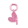 charm-heart Metallhjärta med strass