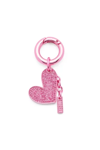 charm-heart Metallhjärta med strass