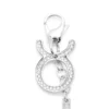 charm taurus Metallcharm i form av stjärntecknet Oxen med strass