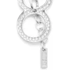 charm taurus Metallcharm i form av stjärntecknet Oxen med strass