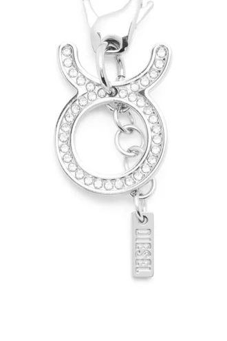 charm taurus Metallcharm i form av stjärntecknet Oxen med strass