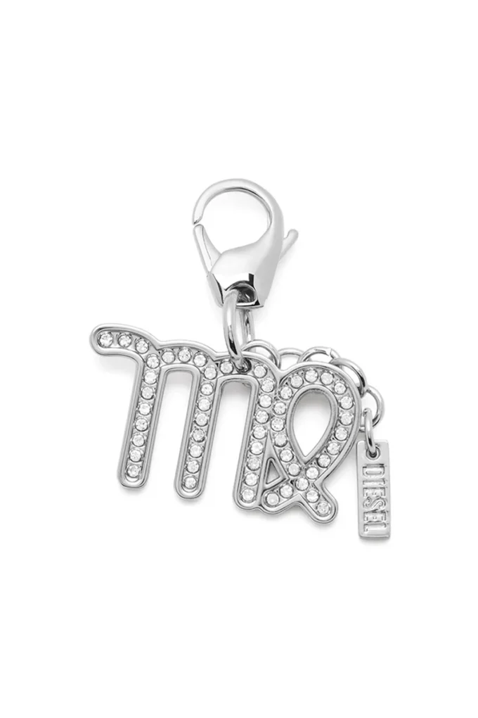 charm virgo Metallcharm Virgo med strass