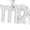 charm virgo Metallcharm Virgo med strass