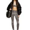 chelsea-utlt Sport-BH i nylon med leopardmönster chelsea-utlt Sport-BH i nylon med leopardmönster