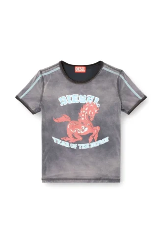cl-t-uncutie-horse T-shirt i stretchig bomull med hästmotiv