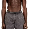conor-43-dnm Badshorts med blekt hundtandsmönster conor-43-dnm Badshorts med blekt hundtandsmönster