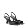 d-amber 75 sandal D-Amber-Slingback sandaler i läder med ödleeffekt d-amber 75 sandal D-Amber-Slingback sandaler i läder med ödleeffekt