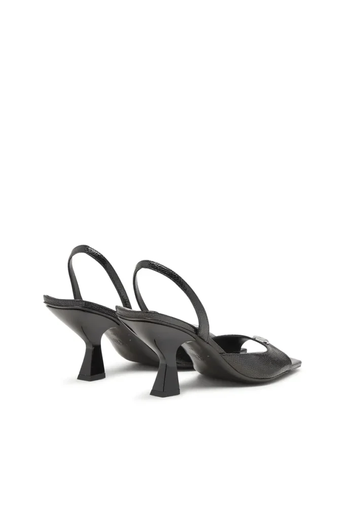 d-amber 75 sandal D-Amber-Slingback sandaler i läder med ödleeffekt d-amber 75 sandal D-Amber-Slingback sandaler i läder med ödleeffekt