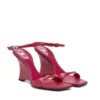d-amber sandal kilklack D-Amber-Wedge sandaler i läder med ödleeffekt d-amber sandal kilklack D-Amber-Wedge sandaler i läder med ödleeffekt