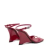 d-amber sandal kilklack D-Amber-Wedge sandaler i läder med ödleeffekt d-amber sandal kilklack D-Amber-Wedge sandaler i läder med ödleeffekt