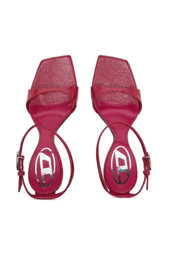 d-amber sandal kilklack D-Amber-Wedge sandaler i läder med ödleeffekt d-amber sandal kilklack D-Amber-Wedge sandaler i läder med ödleeffekt