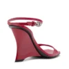 d-amber sandal kilklack D-Amber-Wedge sandaler i läder med ödleeffekt d-amber sandal kilklack D-Amber-Wedge sandaler i läder med ödleeffekt