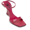 d-amber sandal kilklack D-Amber-Wedge sandaler i läder med ödleeffekt d-amber sandal kilklack D-Amber-Wedge sandaler i läder med ödleeffekt