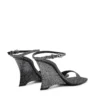 d-amber sandal med kilklack D-Amber-Sandaler med kilklack i lurex d-amber sandal med kilklack D-Amber-Sandaler med kilklack i lurex