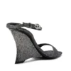 d-amber sandal med kilklack D-Amber-Sandaler med kilklack i lurex d-amber sandal med kilklack D-Amber-Sandaler med kilklack i lurex
