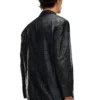 d-bla-fse Denimblazer med craquelé-beläggning d-bla-fse Denimblazer med craquelé-beläggning