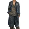 d-bla-long-dev-fse Kappa i randig devoré-denim d-bla-long-dev-fse Kappa i randig devoré-denim