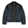 d-blenk-s Bikerjacka i tvåfärgat denim d-blenk-s Bikerjacka i tvåfärgat denim