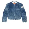 d-calur-fse Jeansjacka med dragkedjedetaljer i bikerstil d-calur-fse Jeansjacka med dragkedjedetaljer i bikerstil