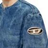 d-calur-fse Jeansjacka med dragkedjedetaljer i bikerstil d-calur-fse Jeansjacka med dragkedjedetaljer i bikerstil