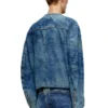 d-calur-fse Jeansjacka med dragkedjedetaljer i bikerstil d-calur-fse Jeansjacka med dragkedjedetaljer i bikerstil