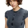 d-cupsleeves Miniklänning i jersey med denimlook d-cupsleeves Miniklänning i jersey med denimlook