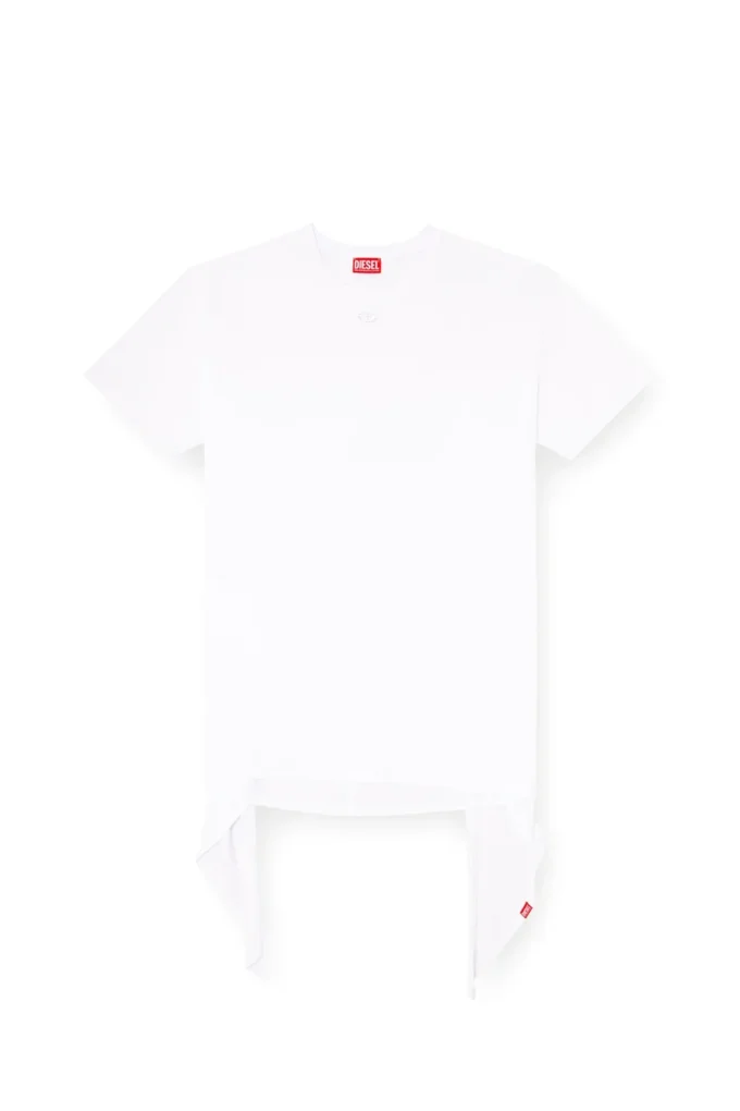 d-eivor T-shirtklänning med knytning fram d-eivor T-shirtklänning med knytning fram