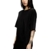 d-eivor T-shirtklänning med knytning fram d-eivor T-shirtklänning med knytning fram