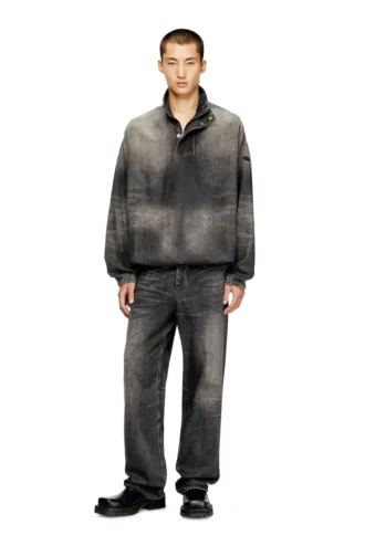 d-flow-s3 Denimtop med hög hals