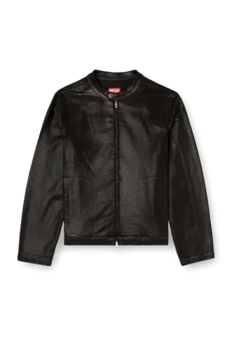 d-glory jogg Motorcykeljacka i glansigt belagd JoggJeans
