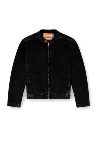 d-glory Motorcykeljacka i ren tvättad denim