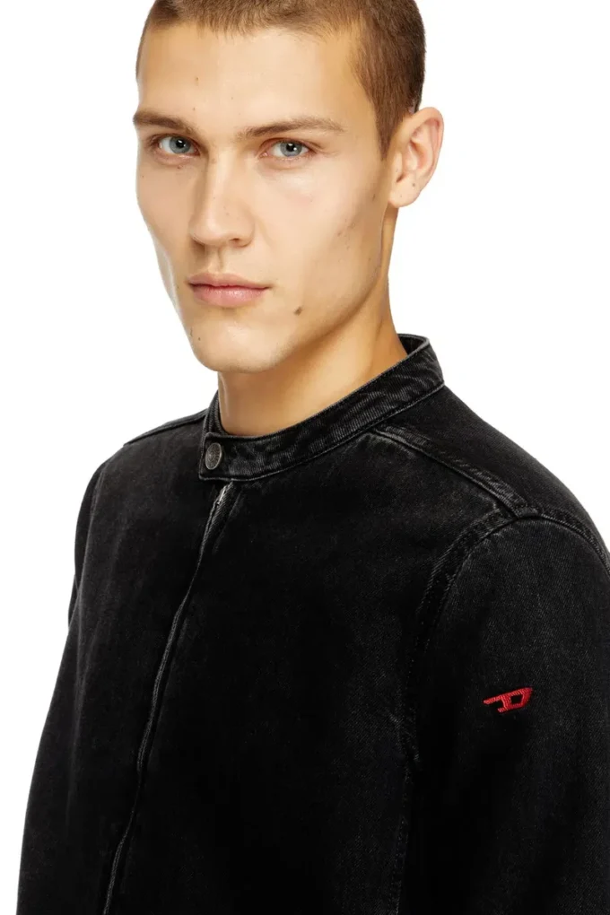 d-glory Motorcykeljacka i ren tvättad denim d-glory Motorcykeljacka i ren tvättad denim