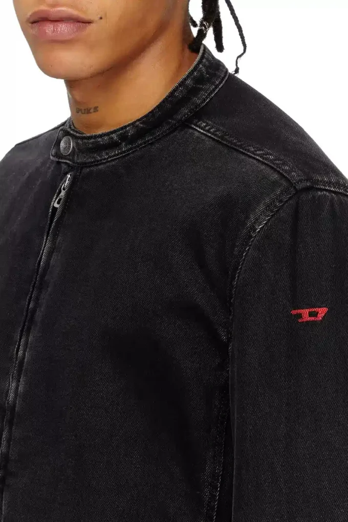 d-glory Motorcykeljacka i ren tvättad denim d-glory Motorcykeljacka i ren tvättad denim