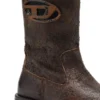 d-hammer bkr d w D-Hammer-Biker boots i slitet, krackelerat mocka