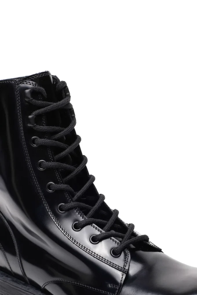 d-hammer bt D-Hammer-Combat boots i glansigt läder d-hammer bt D-Hammer-Combat boots i glansigt läder
