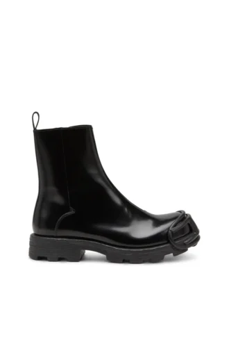 d-hammer bt zip d D-Hammer-Leather Chelsea-kängor med ovala D-tåskydd