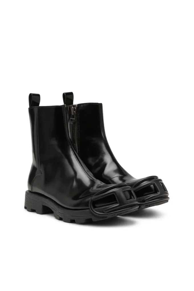 d-hammer bt zip d D-Hammer-Leather Chelsea-kängor med ovala D-tåskydd d-hammer bt zip d D-Hammer-Leather Chelsea-kängor med ovala D-tåskydd