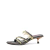 d-havanna kittie D-Havanna Kittie-Frayed-denim mules med kristaller d-havanna kittie D-Havanna Kittie-Frayed-denim mules med kristaller