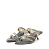 d-havanna kittie D-Havanna Kittie-Frayed-denim mules med kristaller d-havanna kittie D-Havanna Kittie-Frayed-denim mules med kristaller