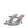 d-havanna sdl D-Havanna-Mules med klack i kristallfärgad denim d-havanna sdl D-Havanna-Mules med klack i kristallfärgad denim
