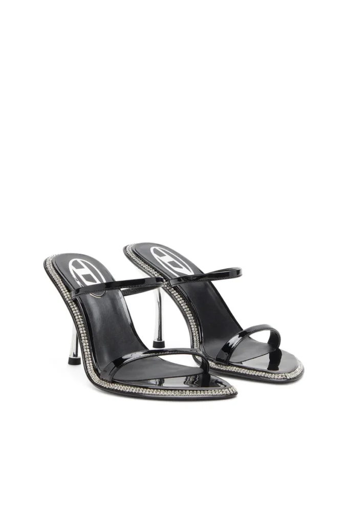 d-havanna sdl D-Havanna-Strappy lackmules med kristaller d-havanna sdl D-Havanna-Strappy lackmules med kristaller
