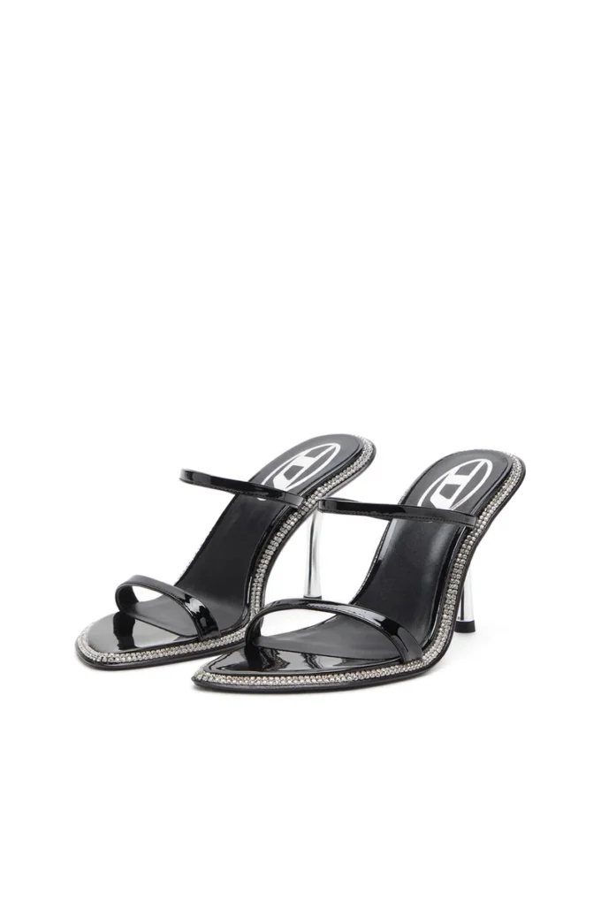 d-havanna sdl D-Havanna-Strappy lackmules med kristaller d-havanna sdl D-Havanna-Strappy lackmules med kristaller