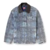 d-ivar-s1 Jacka i grafisk bouclé-denim d-ivar-s1 Jacka i grafisk bouclé-denim