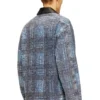 d-ivar-s1 Jacka i grafisk bouclé-denim d-ivar-s1 Jacka i grafisk bouclé-denim