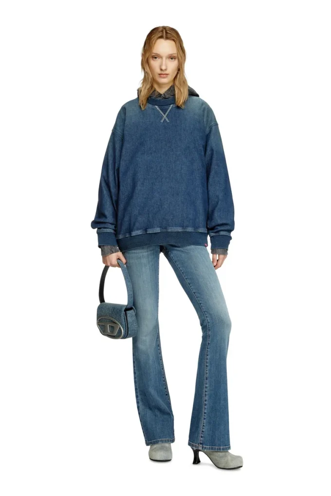 d-kriby-s track Sweatshirt i Track Denim